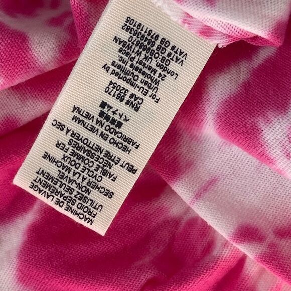 Free People We The Free Any Time Sleeveless Tie Dye Peplum Top Sz S - Picture 7 of 7